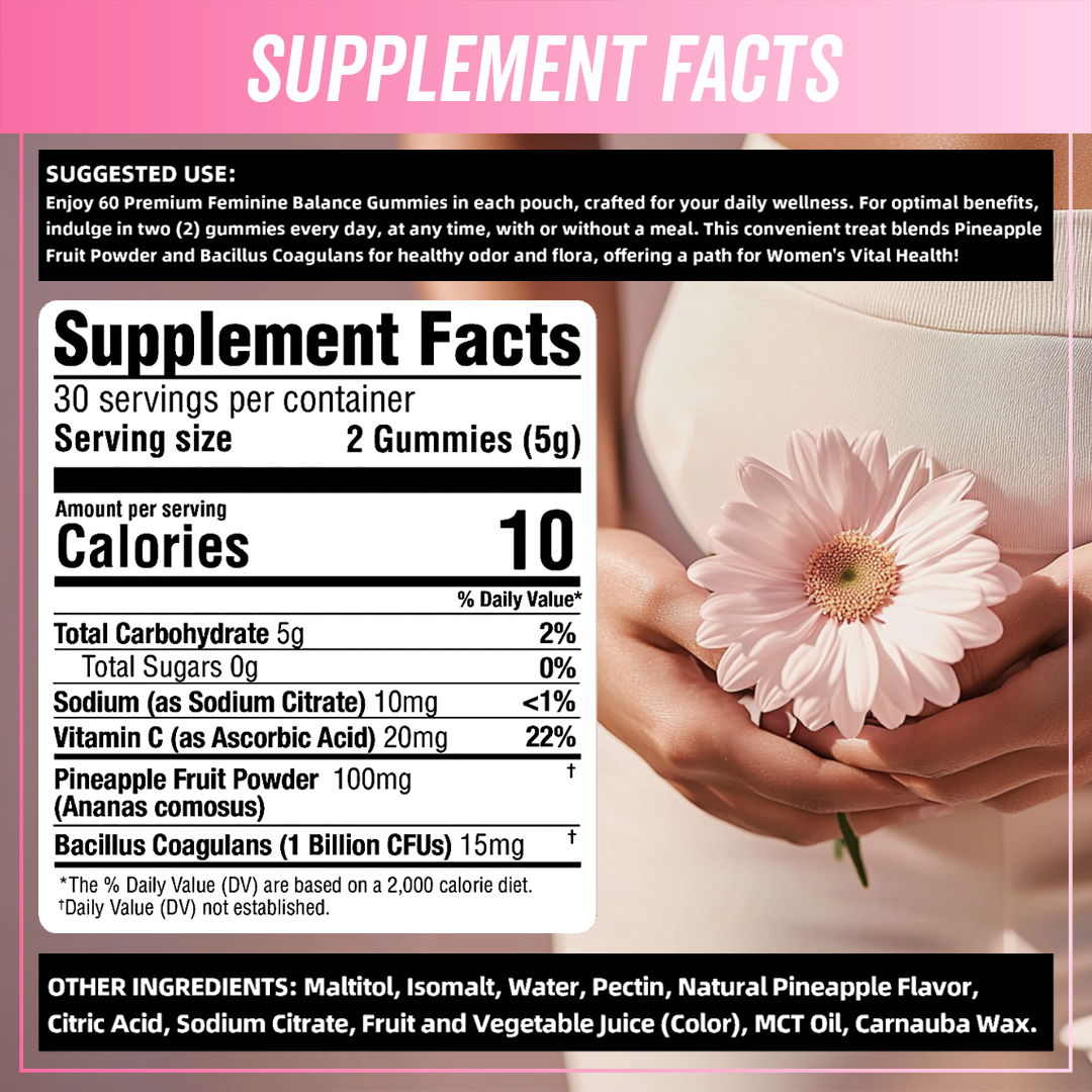 Bloom Her Feminine Balance Gummies