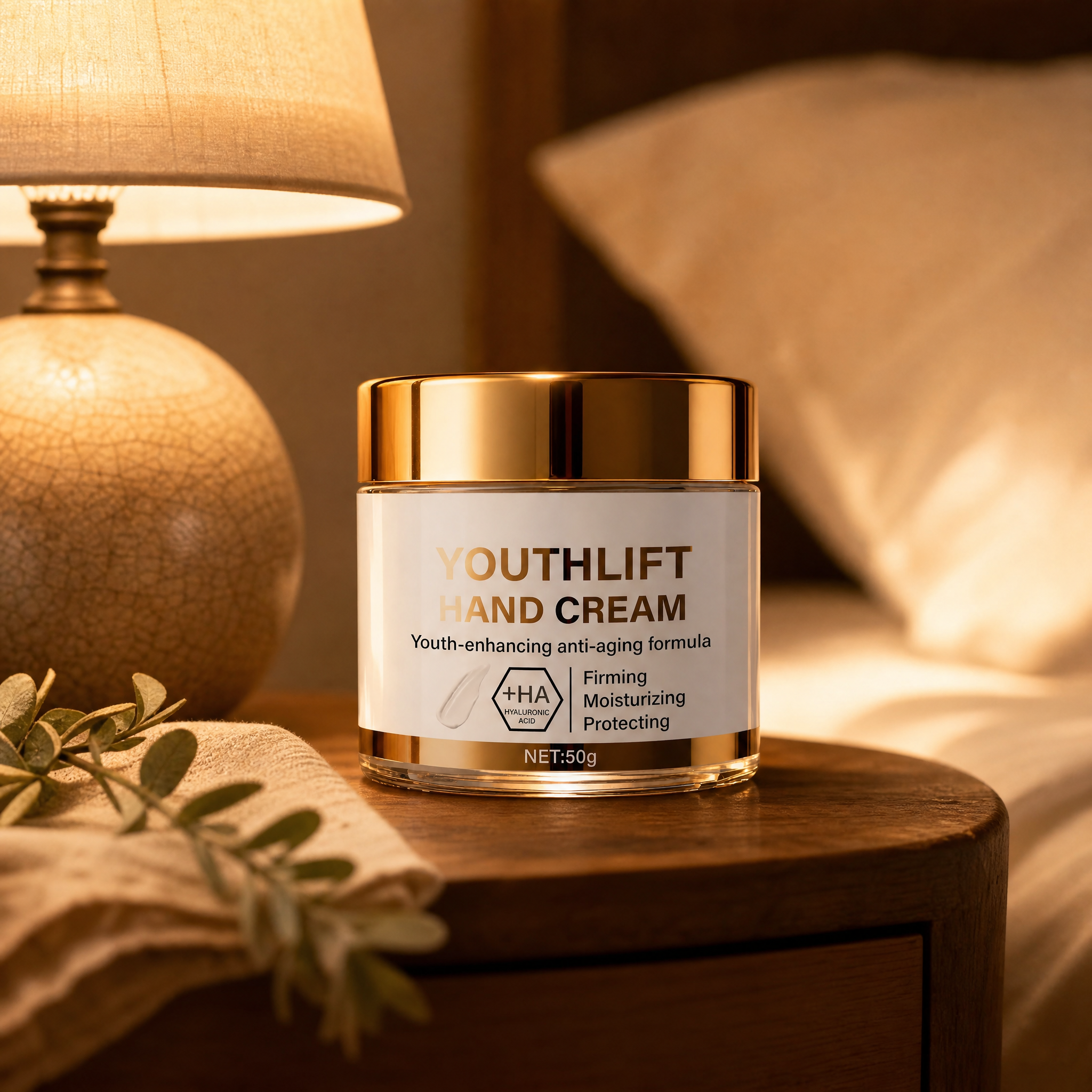 YouthLift jar on a nightstand